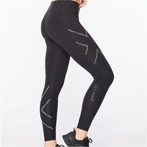 2XU MCS BONDED MIDRISE COMP TIGHTS Size Large Tall